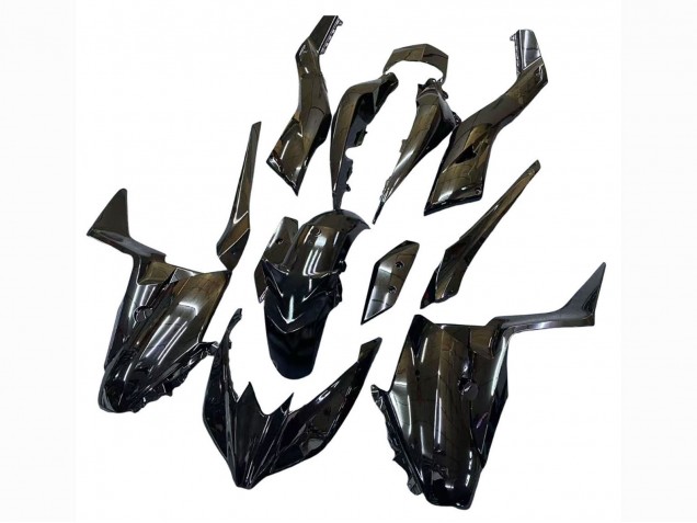 2017-2021 Yamaha XMAX300 Motorcycle Fairings - Glossy Black UK