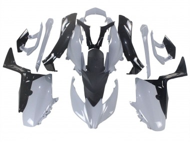 Custom 2017-2021 Yamaha XMAX300 Motorcycle Fairings - Grey Black UK