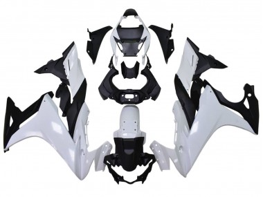 Custom 2017-2020 Suzuki GSX250R Bike Fairings - White Black UK