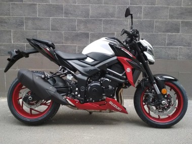 Custom 2017-2022 Suzuki GSX-S 750 Motorcycle Fairings - Red White UK