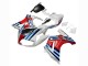 2003-2013 Suzuki SV650 Motorcycle Fairings - White Red Blue Martini UK