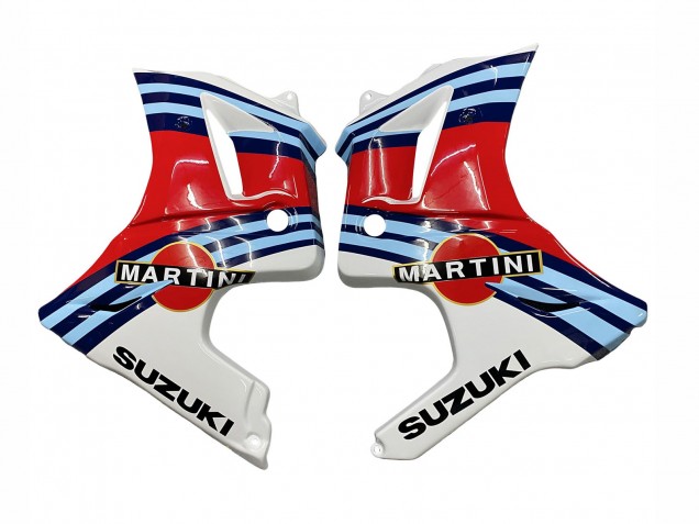 2003-2013 Suzuki SV650 Motorcycle Fairings - White Red Blue Martini UK