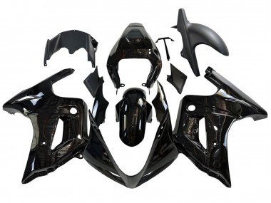 Custom 2003-2013 Suzuki SV650 Motorcycle Fairings - Glossy Black UK