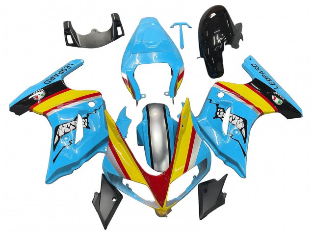 2003-2013 Suzuki SV650 Motorcycle Fairings - Blue Yellow Red Silver Shark UK