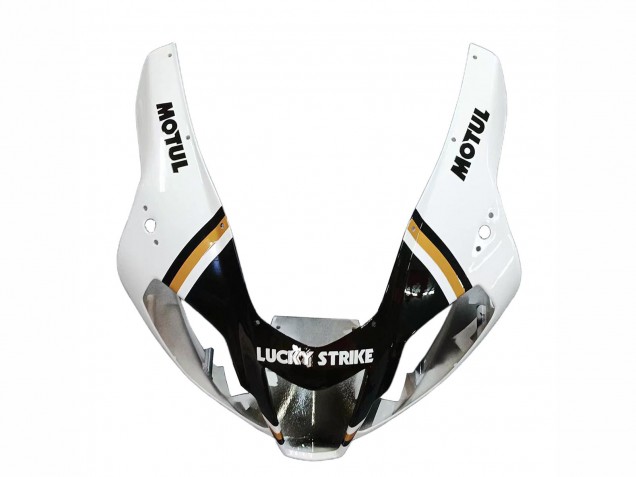 2003-2006 Aprilia RSV1000 Motorcycle Fairings - White Black Lucky Strike Motul Michelin UK