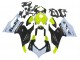 2020-2024 Ducati Panigale V2 Motorcycle Fairings - White Lime Green Glossy Black Stein Dinse VR 46 UK