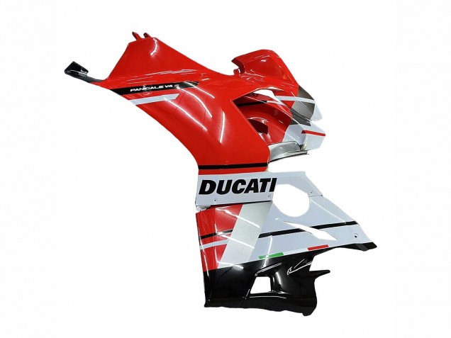 2018-2019 Ducati Panigale V4 V4S Motorcycle Fairings - White Silver Red Glossy Black UK