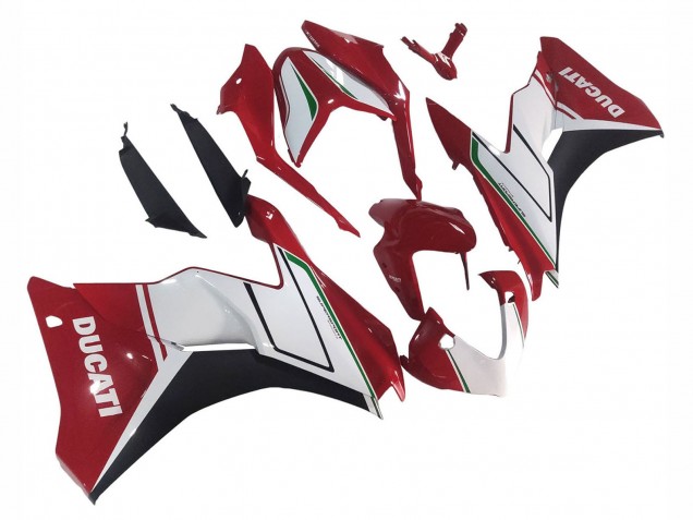 2017-2022 Ducati Supersport 939/939S Motorcycle Fairings - White Red Black Green UK