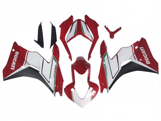 2017-2022 Ducati Supersport 939/939S Motorcycle Fairings - White Red Black Green UK