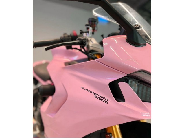 2021-2024 Ducati 2021-2024 Ducati Supersport 950/950S Motorcycle Fairings - Pink Black UK
