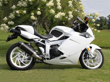 Custom 2005-2010 BMW K1200S Motorcycle Fairings - White UK