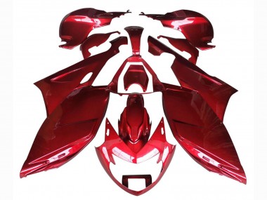 Custom 2005-2010 BMW K1200S Motorcycle Fairings - Red UK