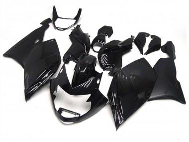 Custom 2005-2010 BMW K1200S Motorcycle Fairings - Glossy Black Matte Black UK