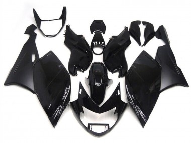 Custom 2005-2010 BMW K1200S Motorcycle Fairings - Glossy Black Matte Black UK