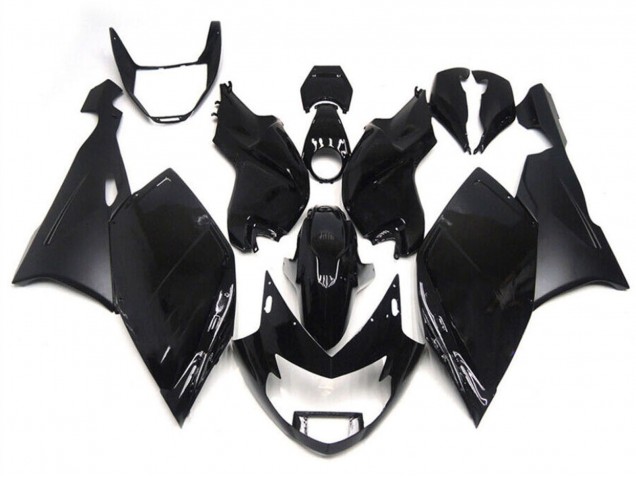 2005-2010 BMW K1200S Motorcycle Fairings - Glossy Black Matte Black UK