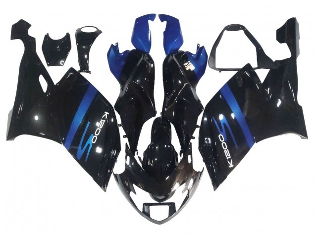 2005-2010 BMW K1200S Motorcycle Fairings - Blue Glossy Black UK