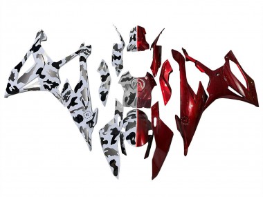 Custom 2019-2022 BMW S1000RR Motorcycle Fairings - Glossy Red Black White Grey UK
