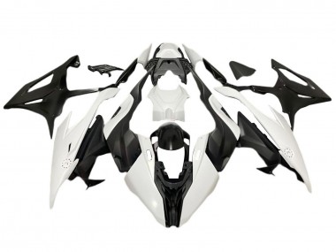 Custom 2019-2022 BMW S1000RR Motorcycle Fairings - Matte Black White UK