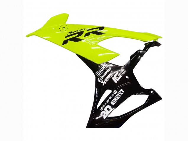 2019-2022 BMW S1000RR Motorcycle Fairings - Lime Green Black UK