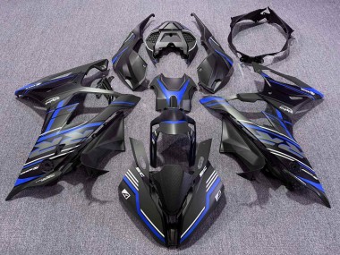 Custom 2019-2022 BMW S1000RR Motorcycle Fairing - Black Blue UK