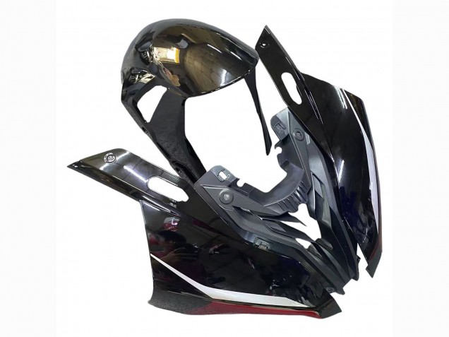 2019-2022 BMW S1000RR Motorcycle Fairings - Black Dark Red UK