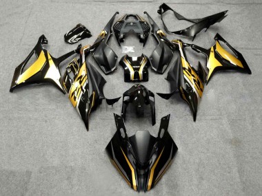 Custom 2019-2022 BMW S1000RR Motorcycle Fairing - Black Gold UK