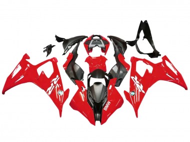 Custom 2019-2022 BMW S1000RR Motorcycle Fairing Kits - Red Black UK
