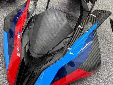 Custom 2019-2022 BMW S1000RR Motorcycle Fairings - Black Blue Red Carbon Fiber UK