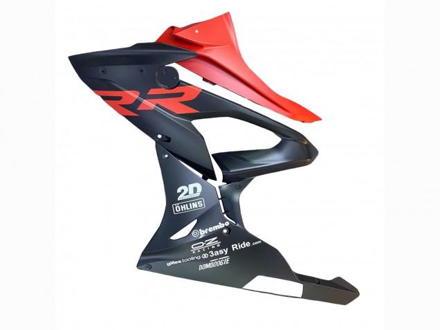 2015-2016 BMW S1000RR Motorcycle Fairings - Matte Black Red UK