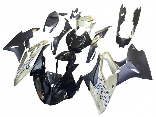 2015-2016 BMW S1000RR Motorcycle Fairing - Silver Glossy Black Matte Black UK