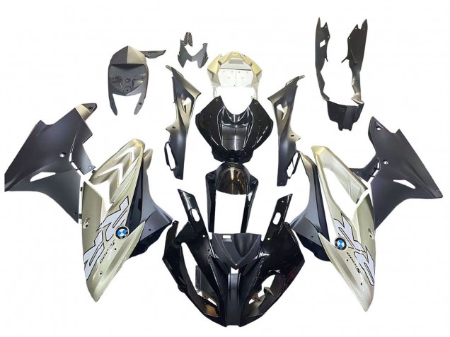 2015-2016 BMW S1000RR Motorcycle Fairing - Silver Glossy Black Matte Black UK