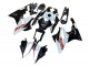 2015-2016 BMW S1000RR Motorcycle Fairings - White Black Carbon Fiber UK