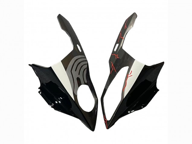 2009-2014 BMW S1000RR Motorcycle Fairing - Red Glossy Black UK