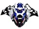 2009-2014 BMW S1000RR Motorcycle Fairing - White Red Blue Black UK