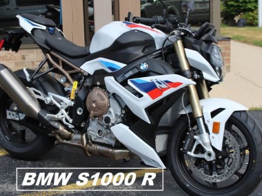 Custom 2021-2025 BMW S1000R Motorcycle Fairings - White Blue Red UK