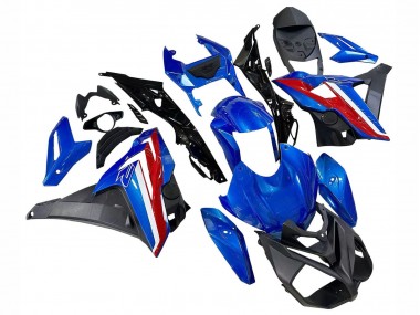 Custom 2014-2016 BMW S1000R Motorcycle Fairings - Blue Red UK