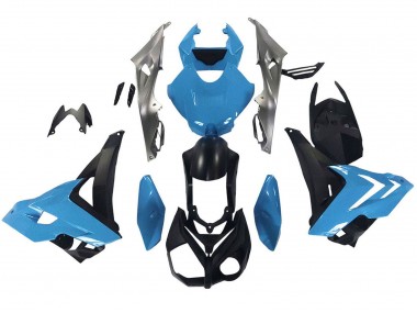 Custom 2014-2016 BMW S1000R Motorcycle Fairings - Blue UK