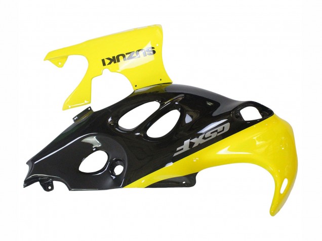 2004-2006 Suzuki GSX600F/GSX750F Motorcycle Fairings - Glossy Black Yellow UK