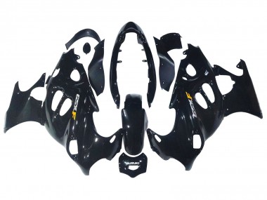 Custom 2004-2006 Suzuki GSX600F/GSX750F Motorcycle Fairings - Glossy Black UK