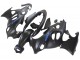 2004-2006 Suzuki GSX600F/GSX750F Motorcycle Fairings - Matte Black with Blue Logo UK