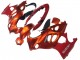 2004-2006 Suzuki GSX600F/GSX750F Motorcycle Fairings - Burnt Orange White Logo UK