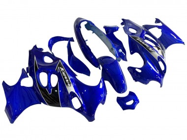 Custom 2004-2006 Suzuki GSX600F/GSX750F Motorcycle Fairings - Blue Katana UK