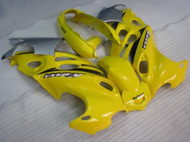 Custom 2004-2006 Suzuki GSX600F/GSX750F Motorcycle Fairings - Yellow Katana UK