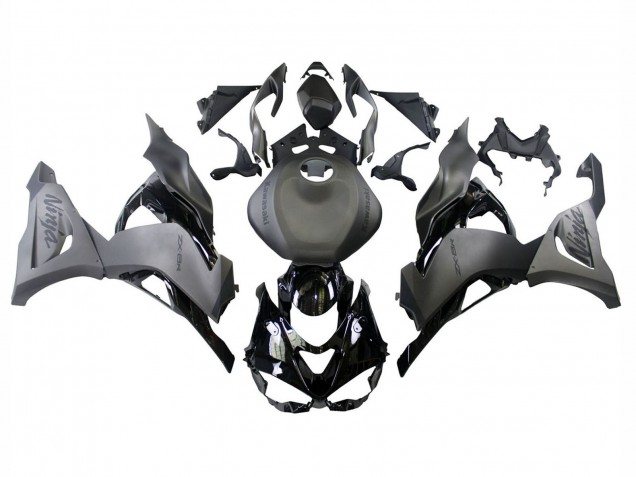 2023-2026 Kawasaki ZX6R Motorcycle Fairings - Grey Ninja UK