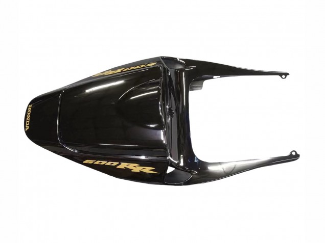 2005-2006 Honda CBR600RR Motorcycle Fairings - Black with Gold Logo UK