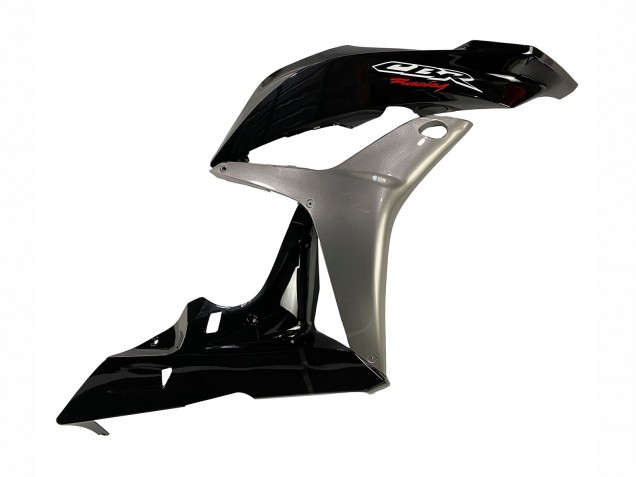 2007-2008 Honda CBR600RR Motorcycle Fairing Kits - Silver Glossy Black UK