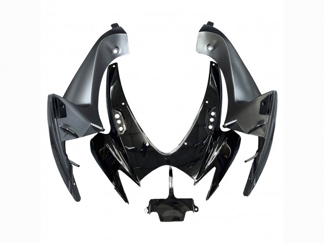 2006-2007 Suzuki GSXR 600 / GSXR 750 Motorcycle Fairings - Glossy Black Silver Red UK