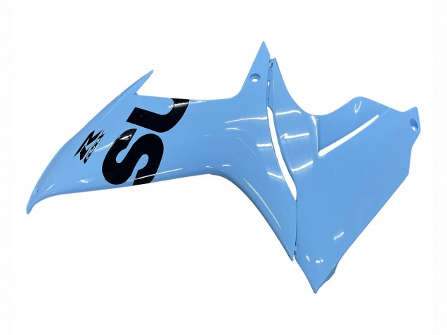 2011-2024 Suzuki GSXR 600 / GSXR 750 Motorcycle Fairings - Light Blue Black UK