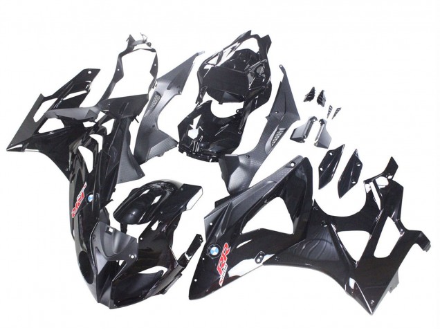 2009-2014 BMW S1000RR Motorcycle Fairing - Glossy Black UK