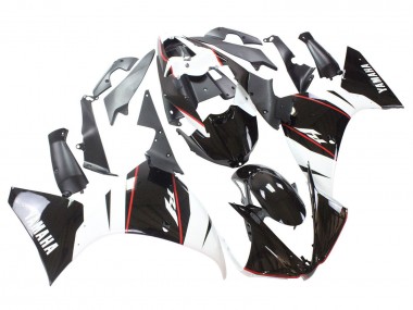 Custom 2012-2014 Yamaha YZF 1000 R1 Motorcycle Fairing - White Red Glossy Black UK